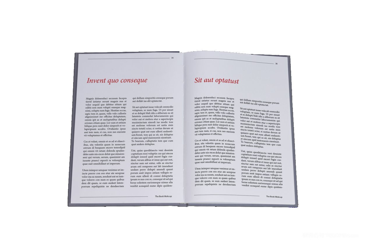 book精装书本厚脊书籍场景样机 (20)