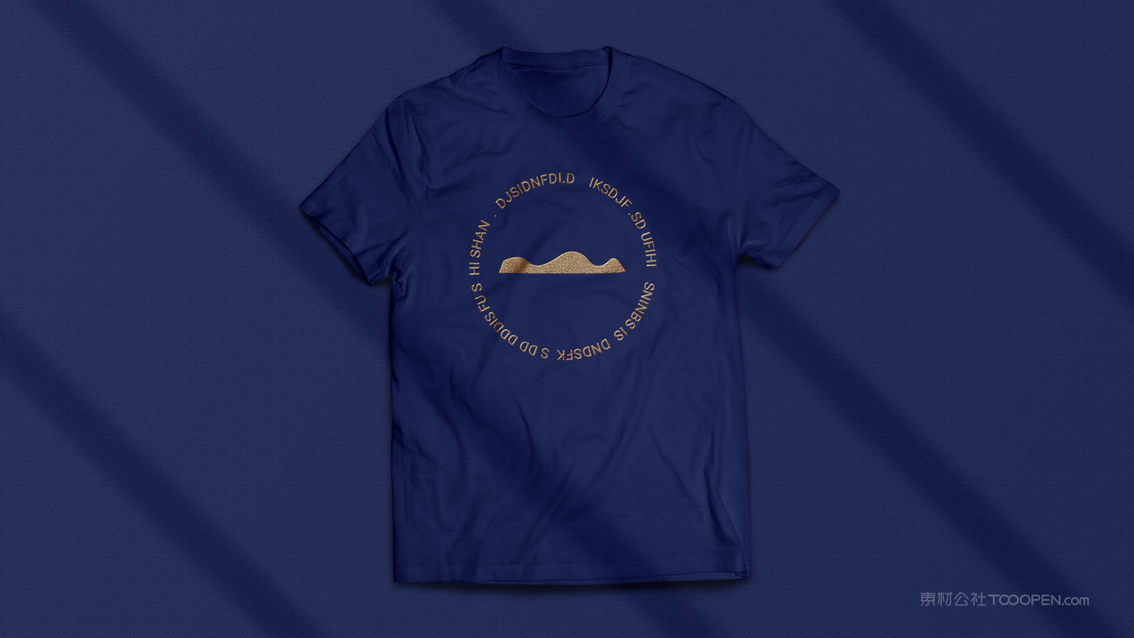 咖啡店品牌ⅵ样机之T恤