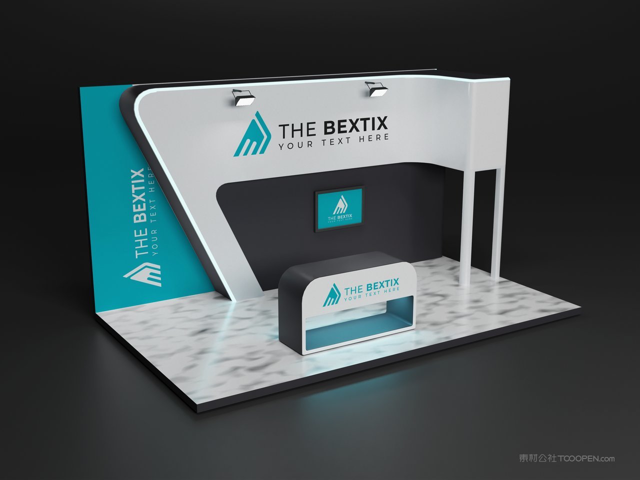 【2037期】展会展台设计样机 (9)