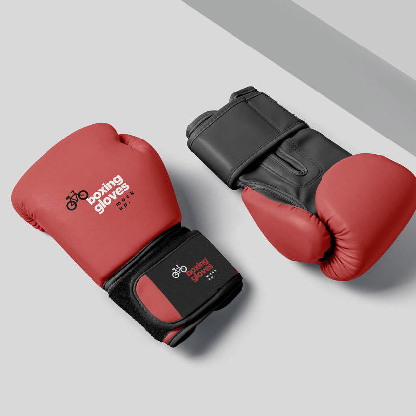 运动拳击手套样机