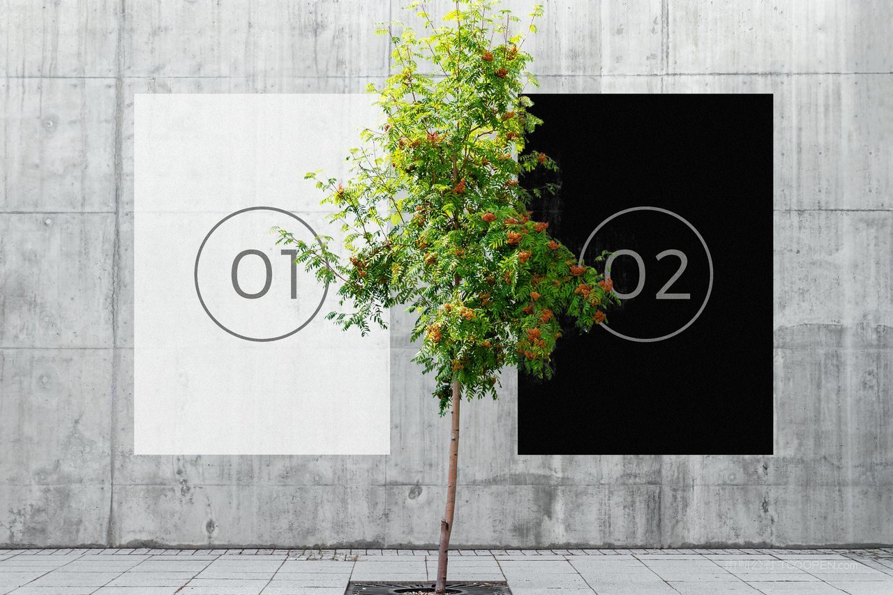 海报3咖啡品牌vi样机