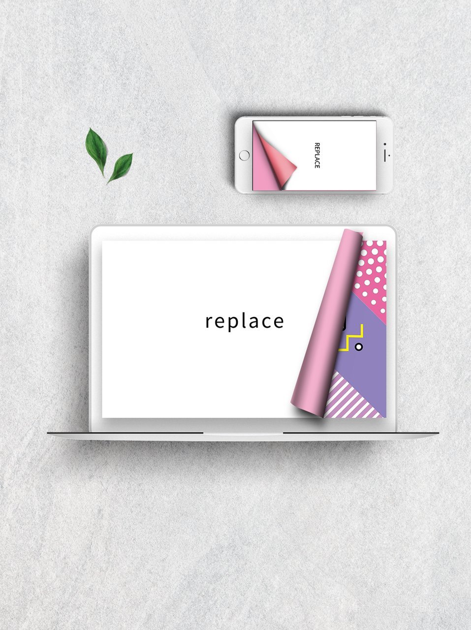 电脑笔记本显示屏桌面ui样机 (22)