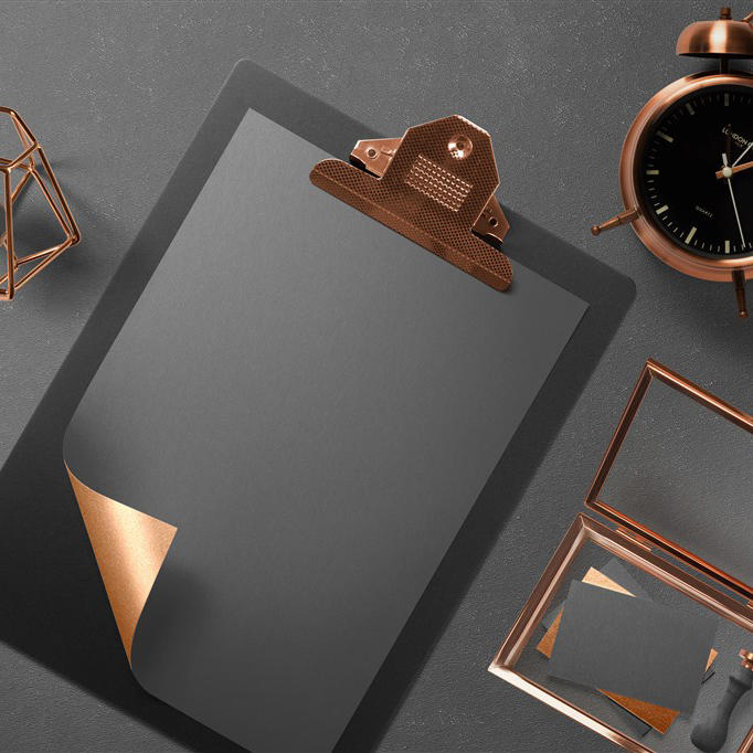 桌面文件夹顶视图场景