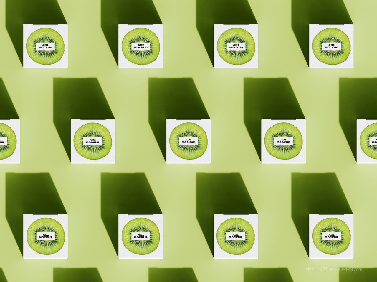 【2143期】方形等距纸盒样机 (2)