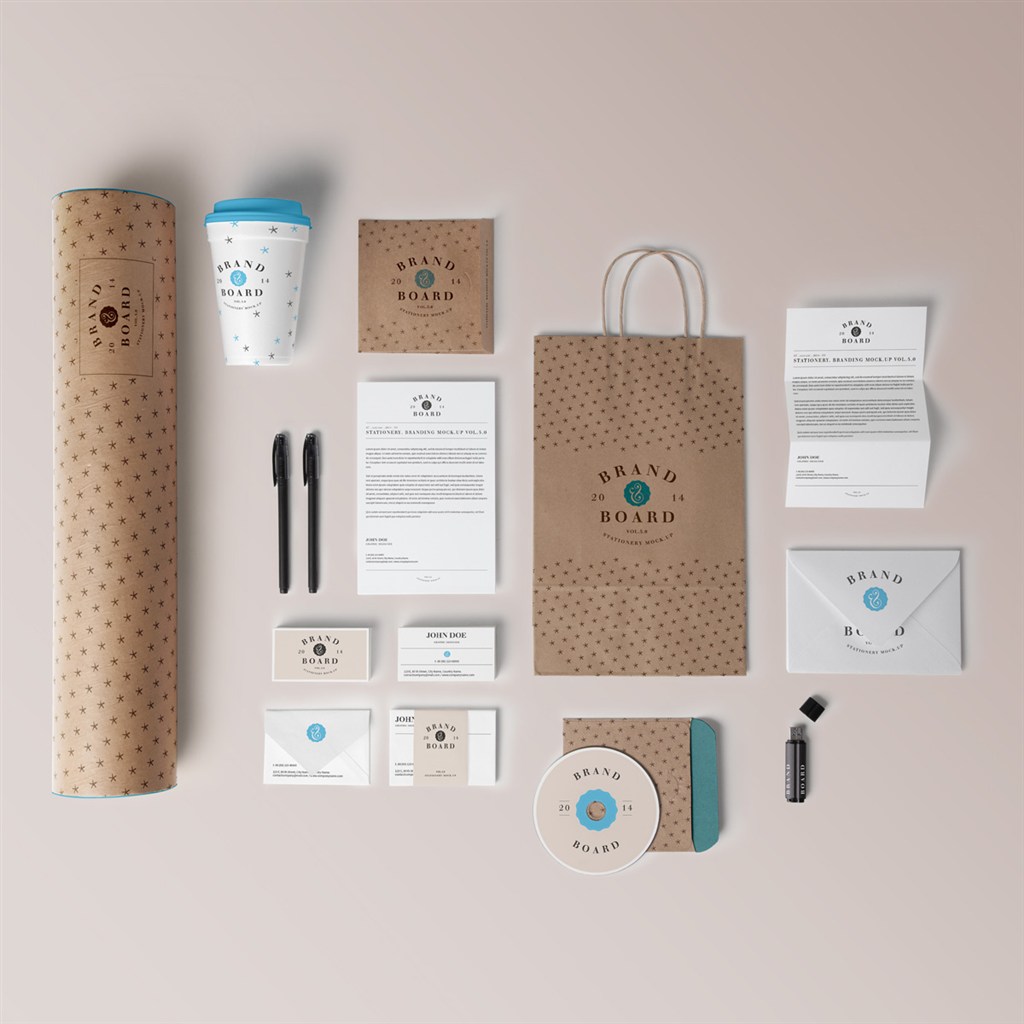 高档精品VI设计模板样机