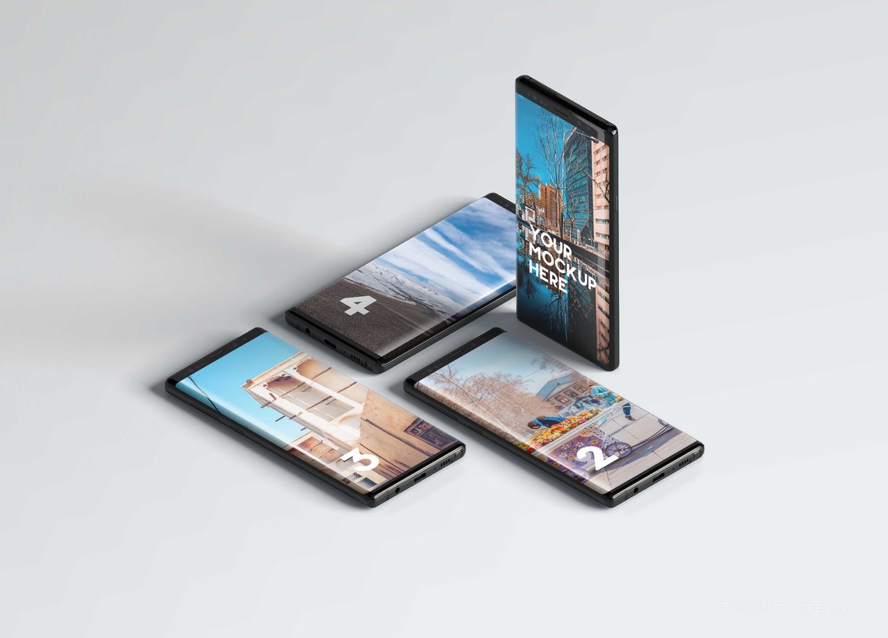 手机app界面样机