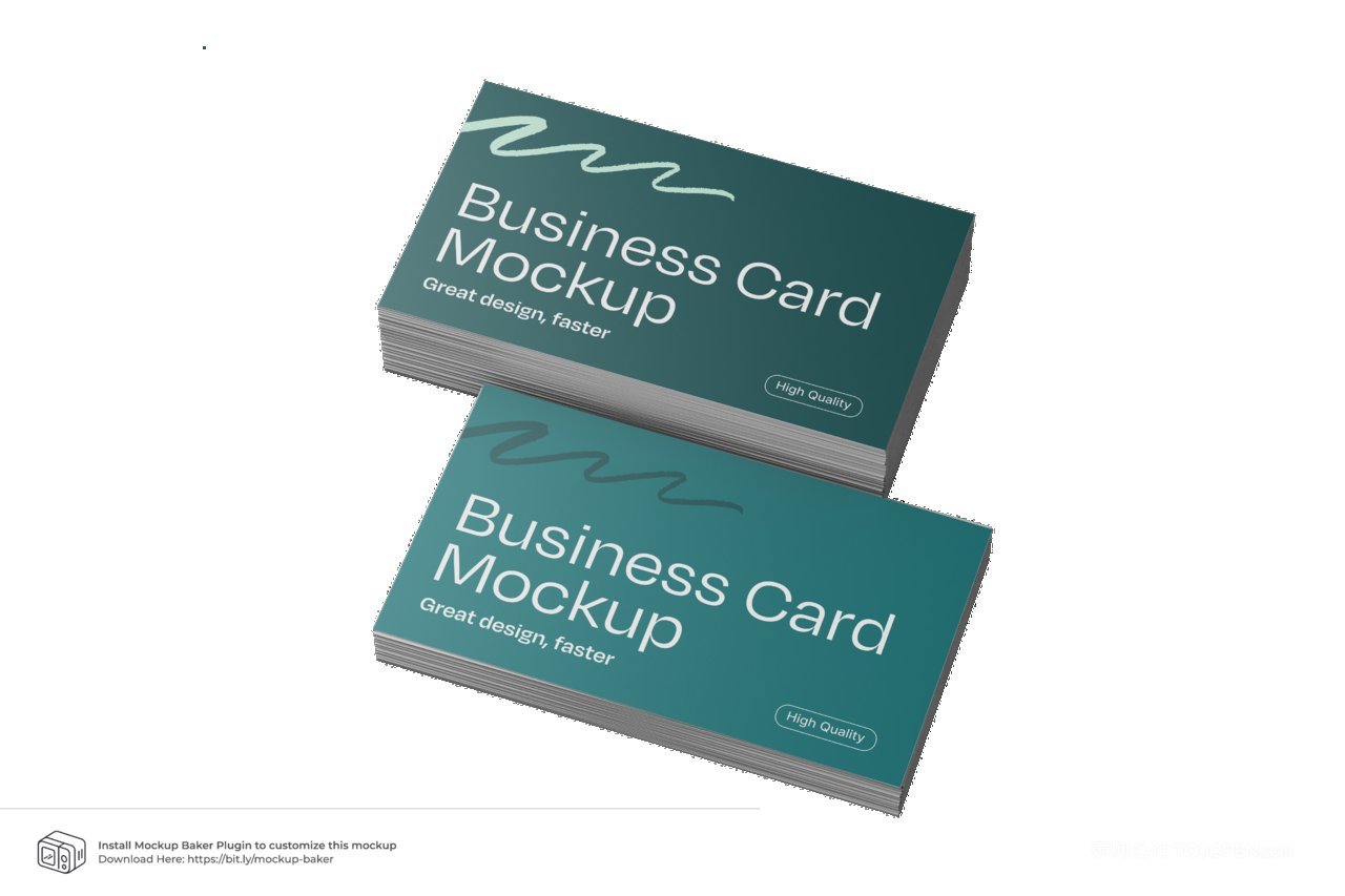 商务名片展示样机