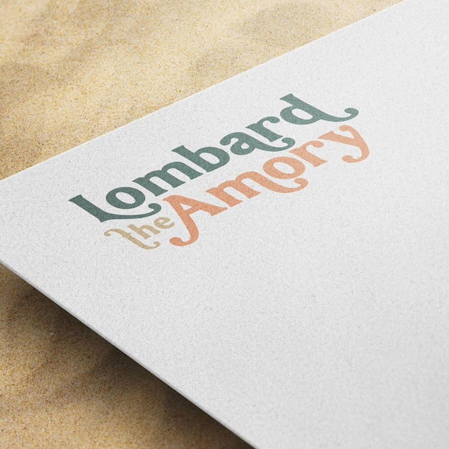 纸场景标志样机