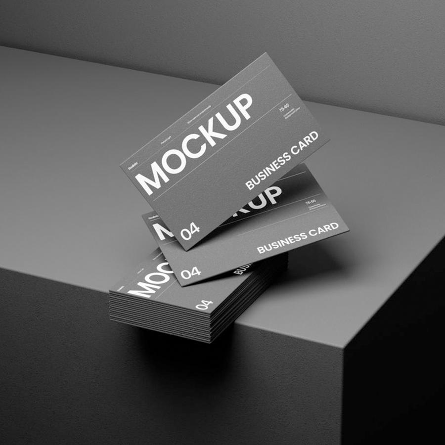 优雅的名片样机