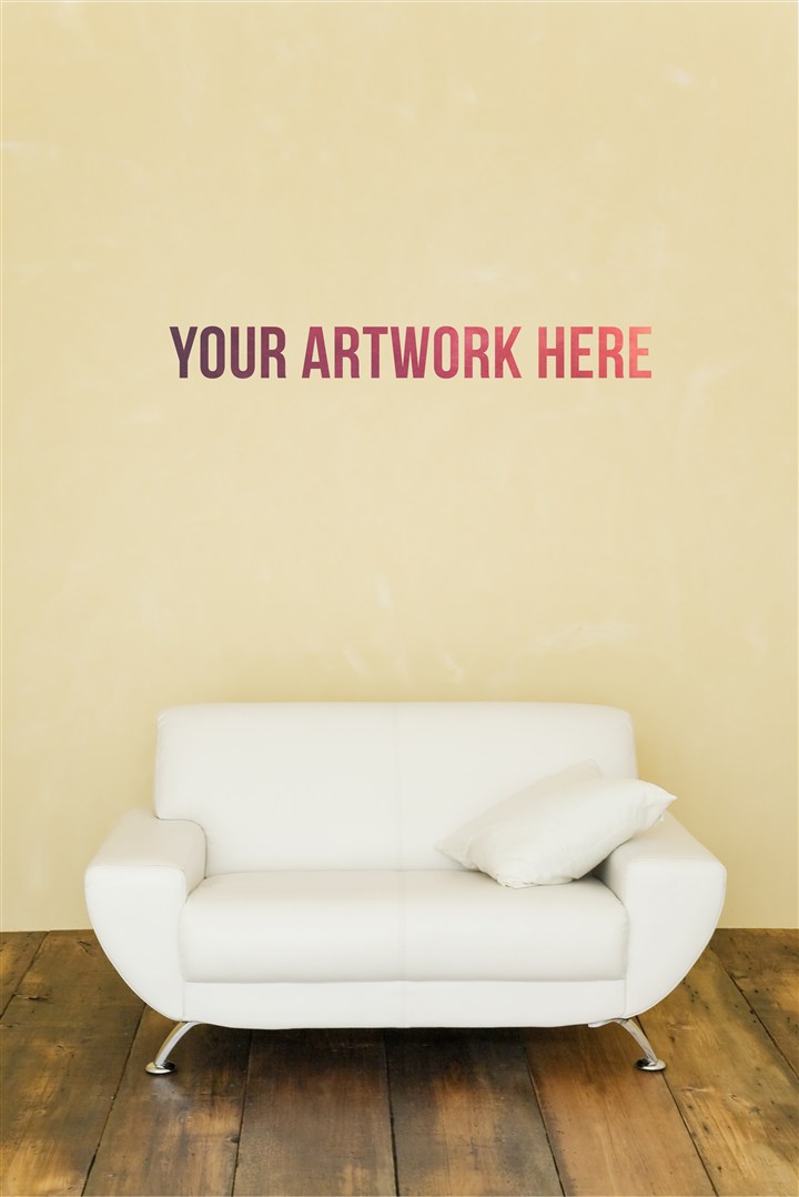 客厅场景VI展示模板样机素材