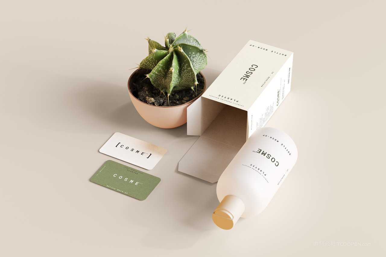 护手洗护清洁产品瓶装包装场景样机 (15)