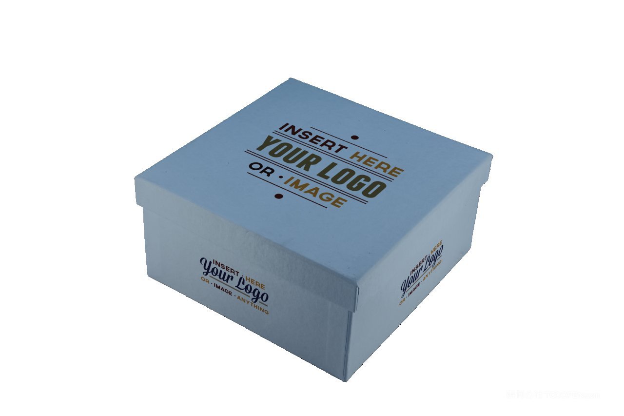 方形包装盒展示样机
