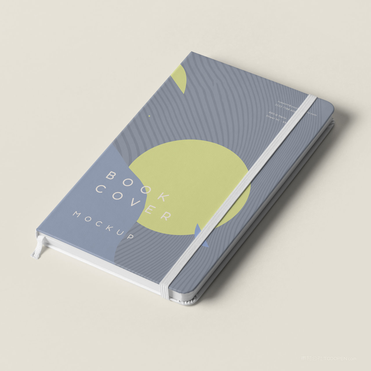 笔记本画册书本贴图样机