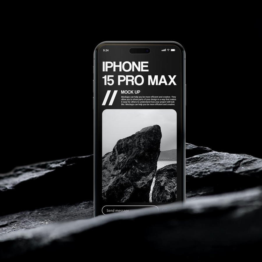 iphone15手机场景样机