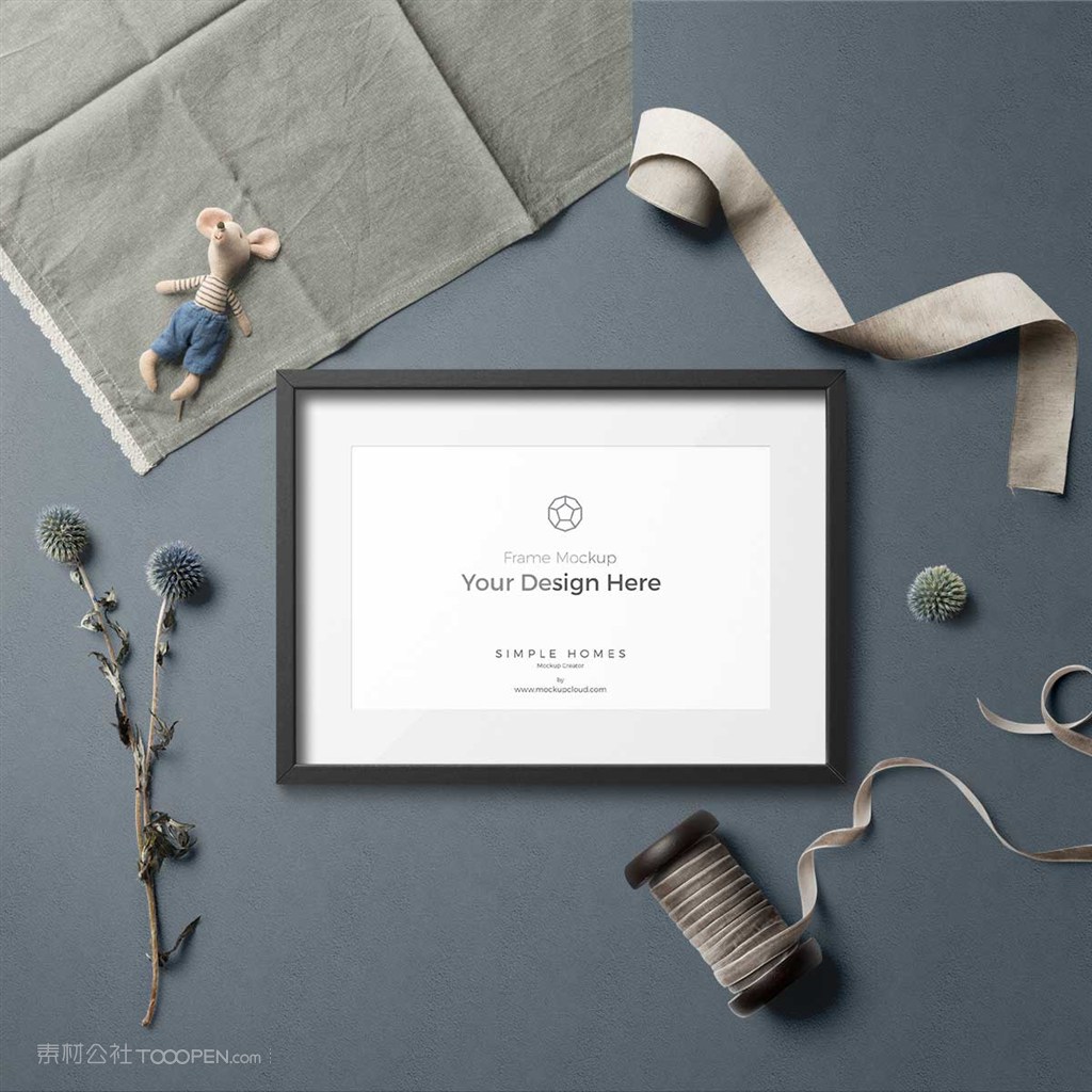 时尚豪华桌面样机