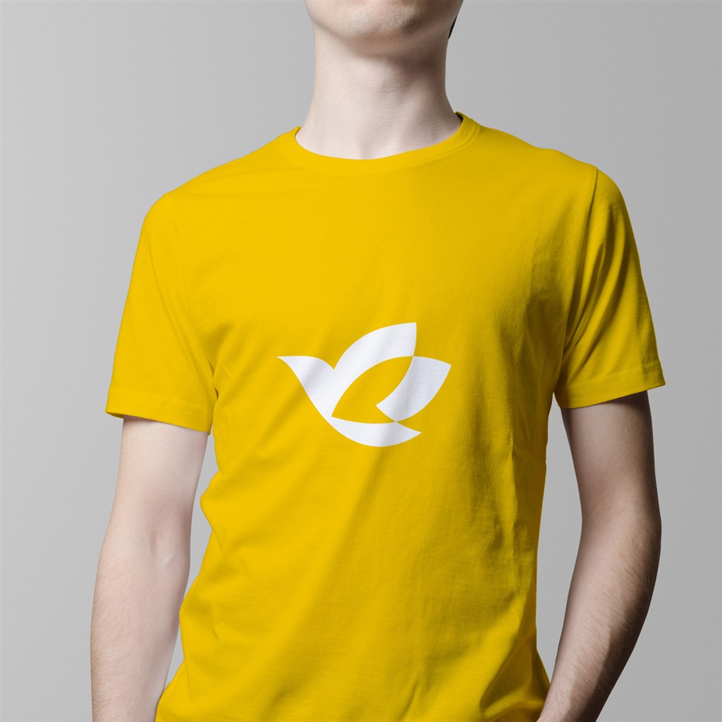 简洁时尚文化衫T恤设计样机