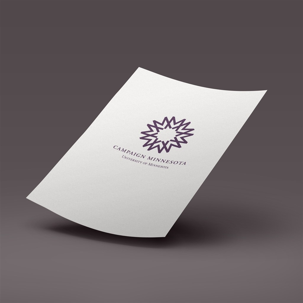 悬浮的单页宣传页样机