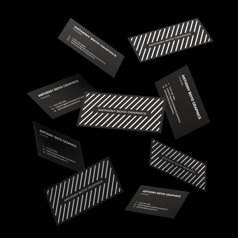 高档名片智能贴图