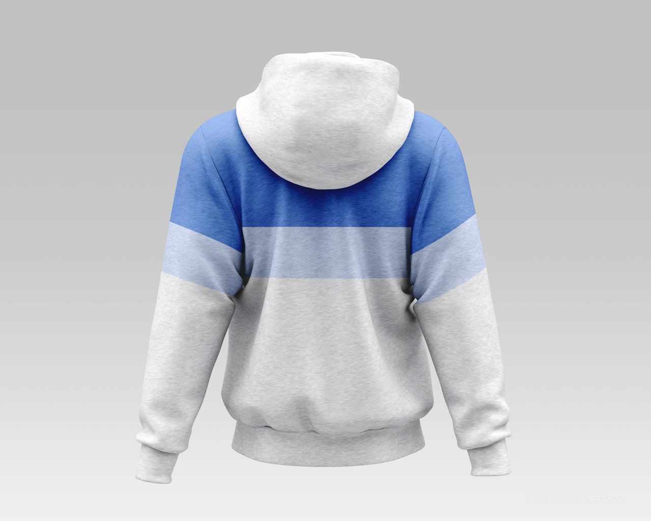 男士连衣帽卫衣样机