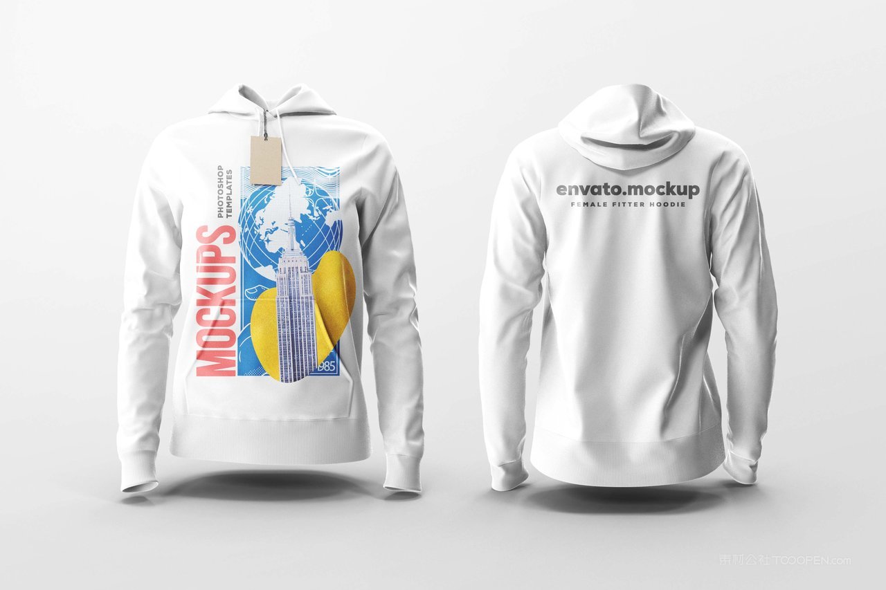 女款连帽衫样机