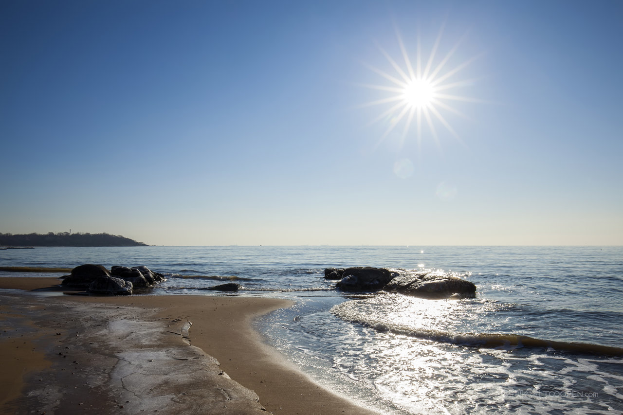 秦皇岛冬季北戴河