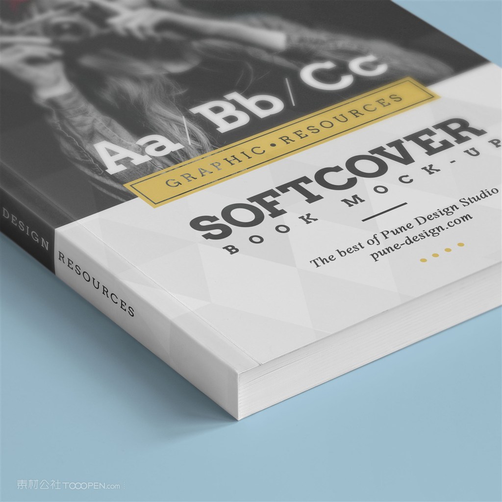 画册封面设计样机