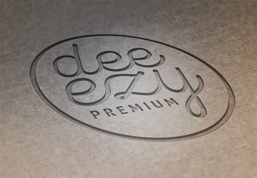 逼真效果LOGO样机模板