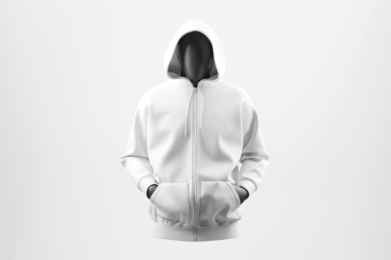 男士连帽衫样机