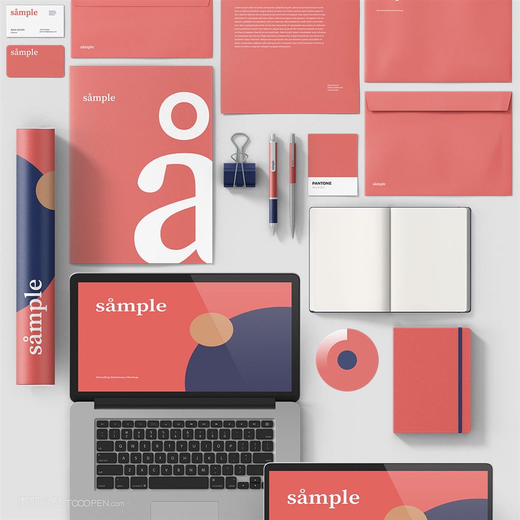 品牌vi样机素材模板