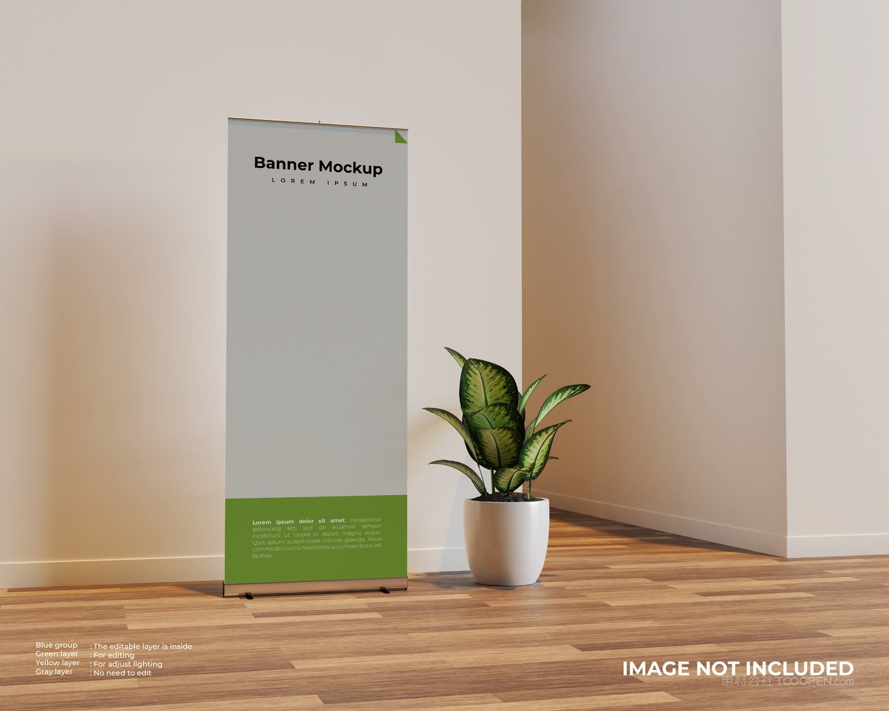 【1983期】易拉宝展架贴图样机 (8)