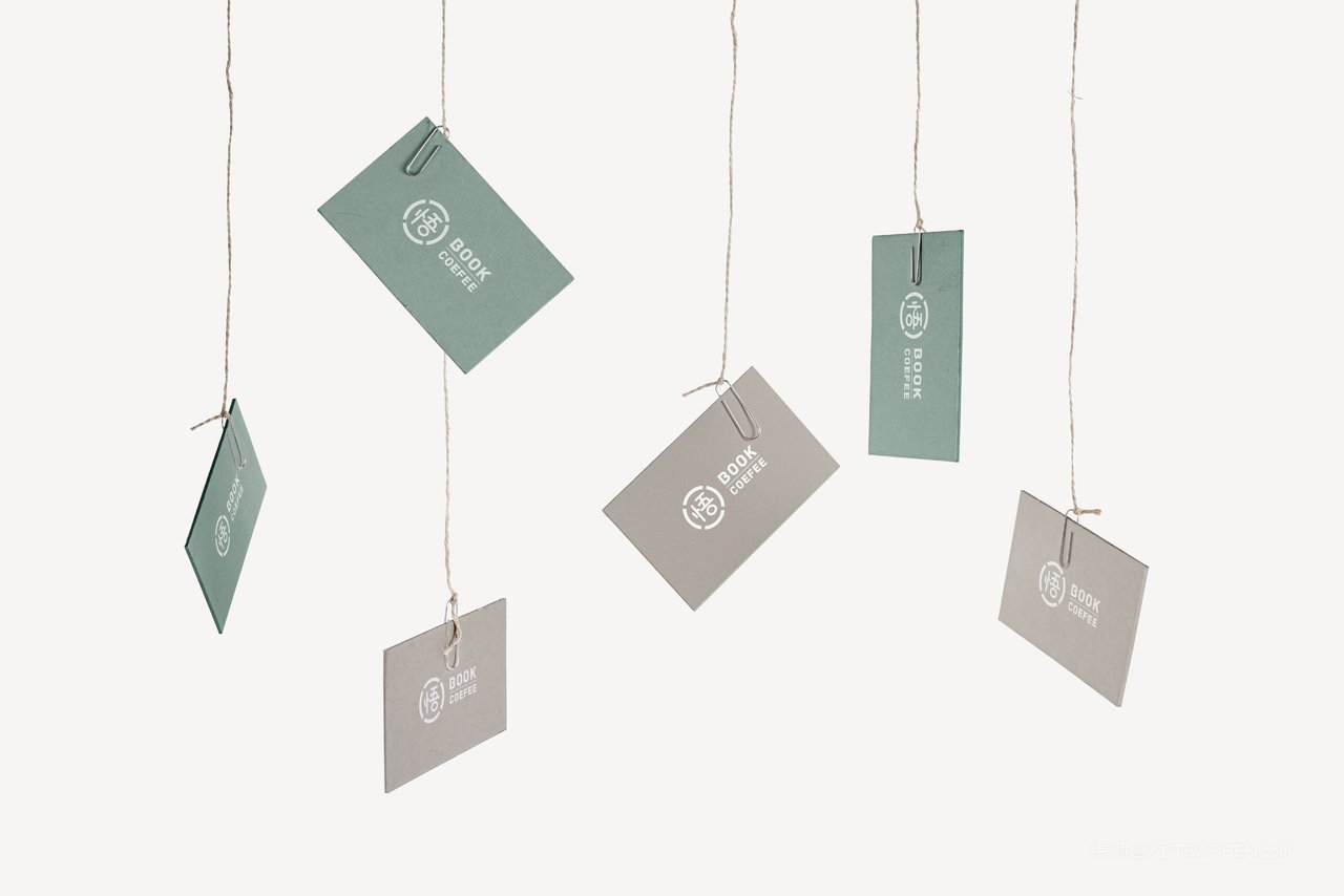 名片文艺品牌文创产品场景样机