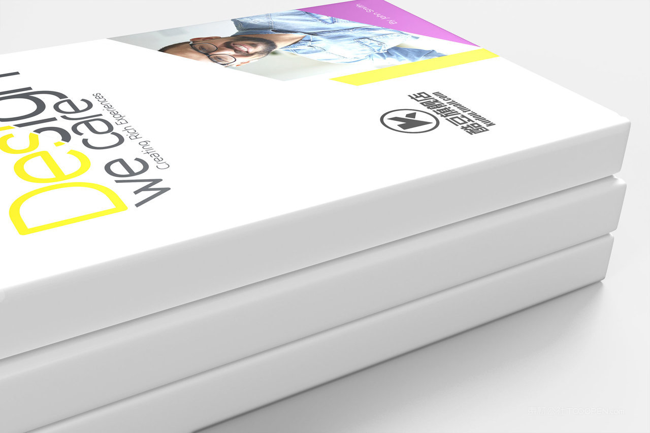 精装书本厚脊书籍场景高清样机 (17)