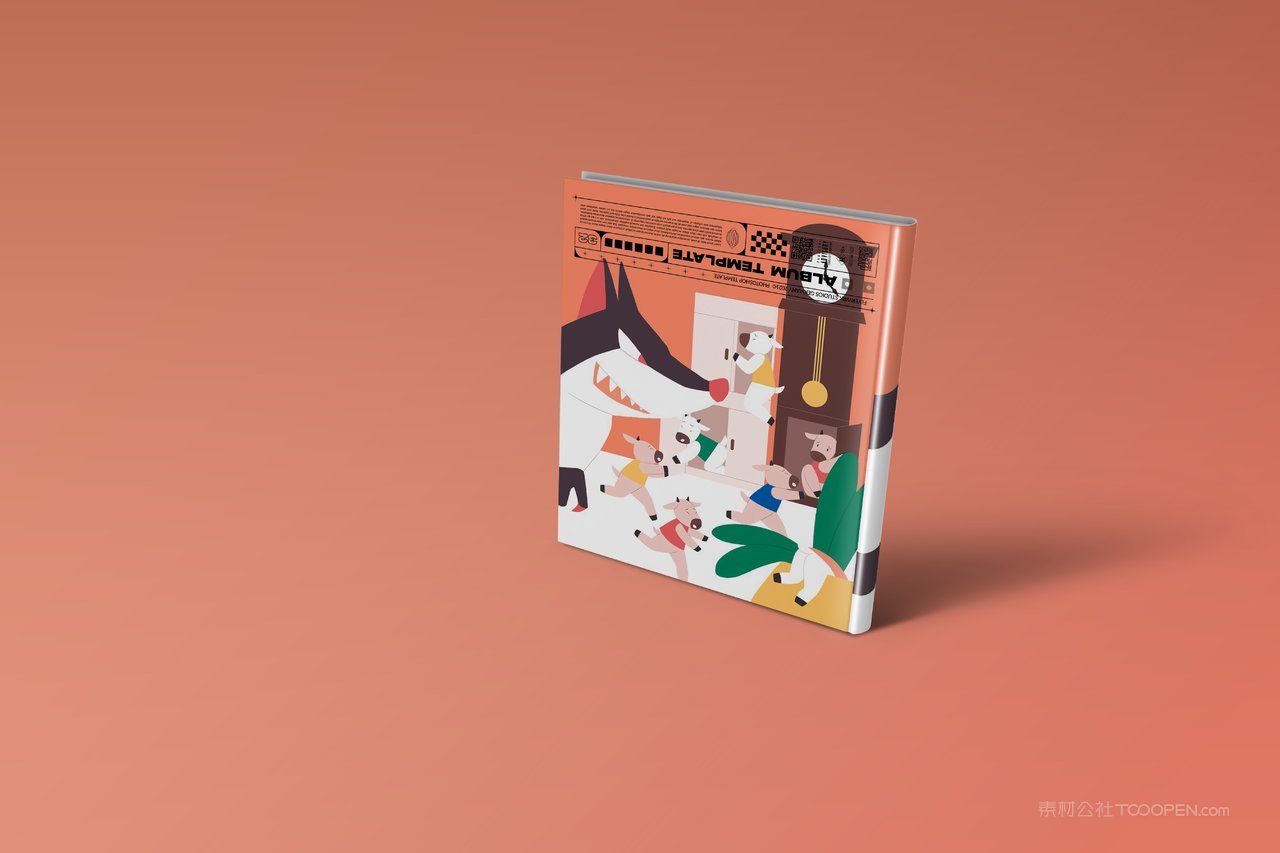 【2113期】书籍装帧封面样机 (7)