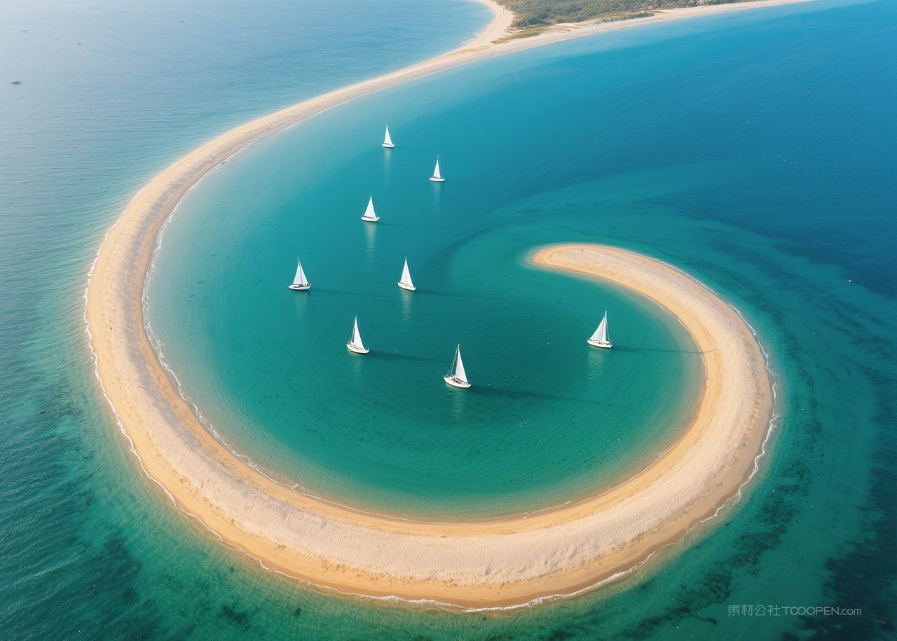 海浪自然海滩风景唯美大海海边海景