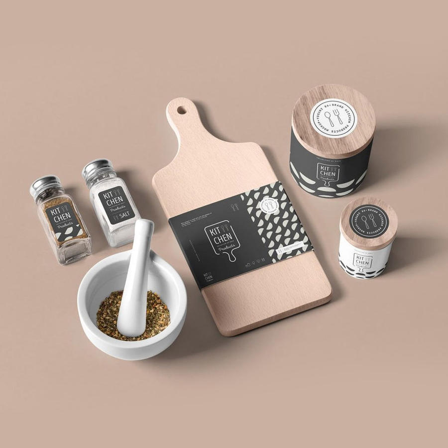 厨房用品vi样机