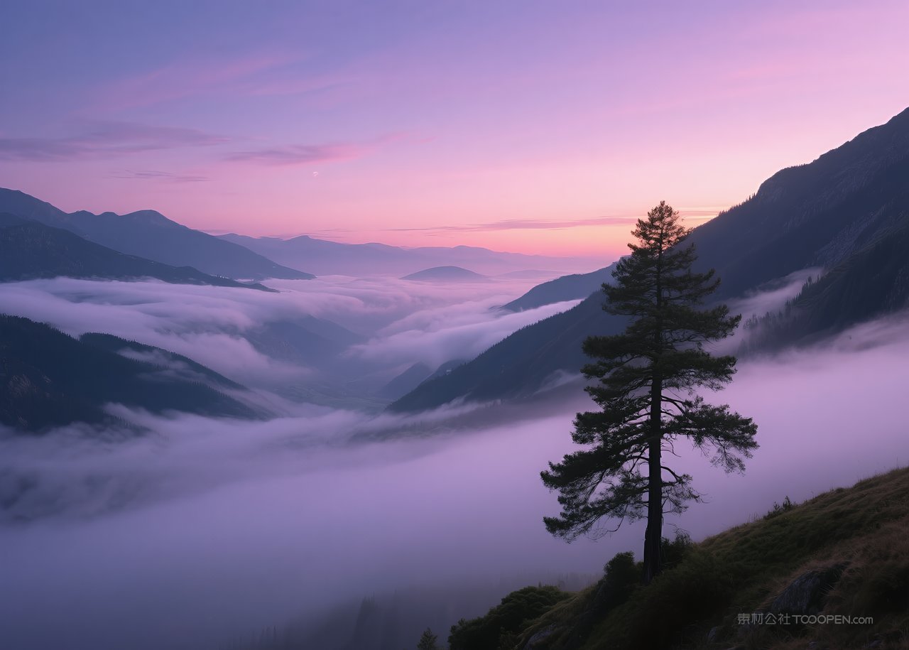 云层风景云彩高清自然日落唯美天空