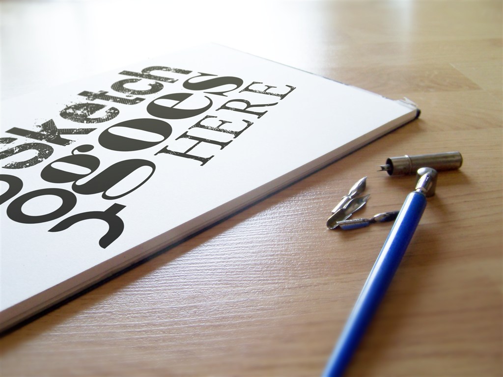 公司产品LOGO样机模板PSD分层素材