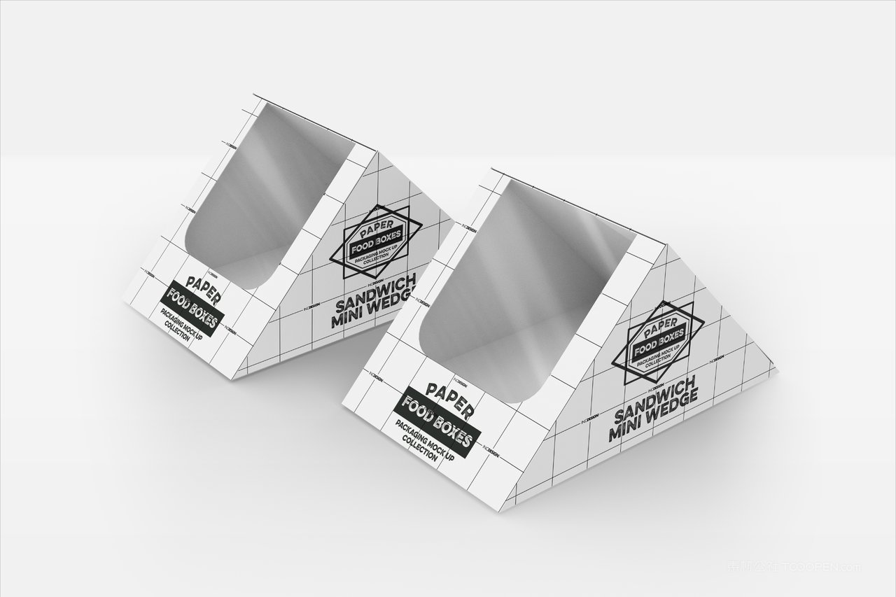 三明治品牌食品纸质包装贴图样机 (5)