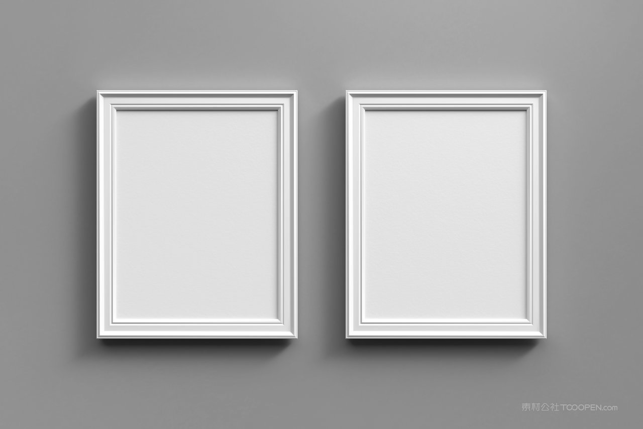 【2158期】毕业文凭荣誉授权证书奖状装裱挂墙相框画框样机展示效果图 (5)