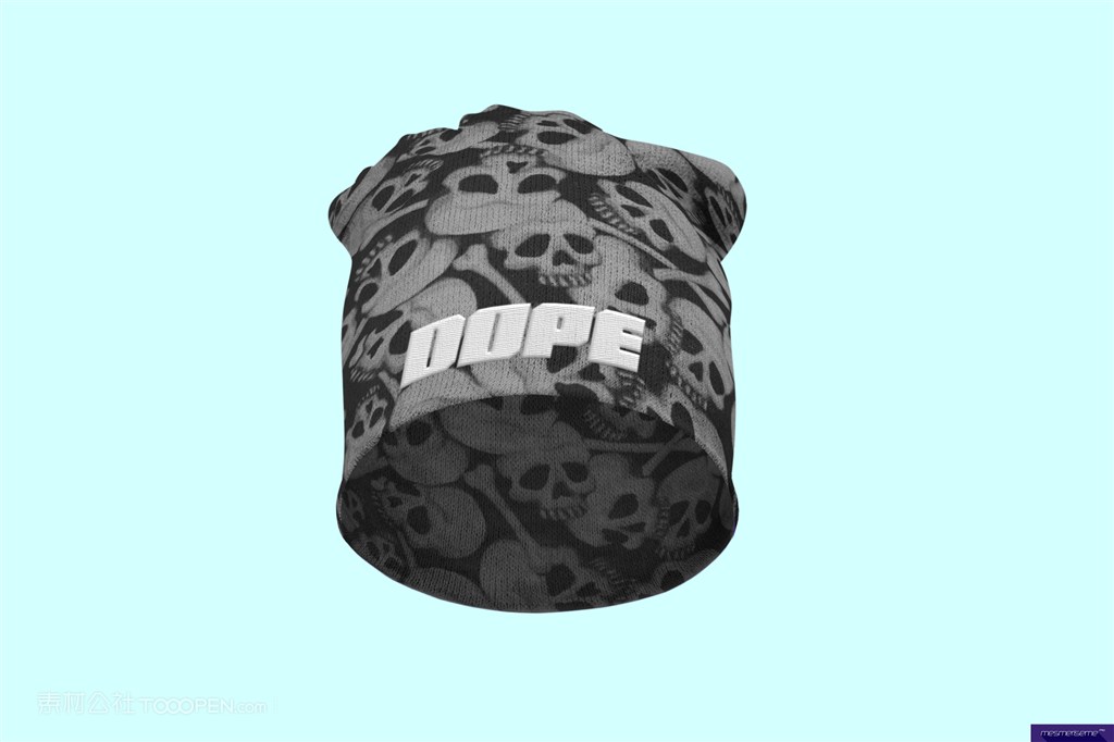 时尚简约帽子PSD分层VI样机