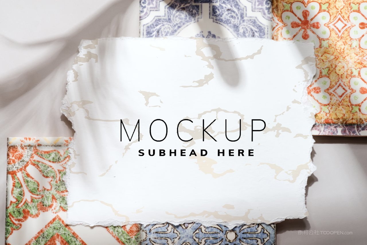 手提袋标识样机