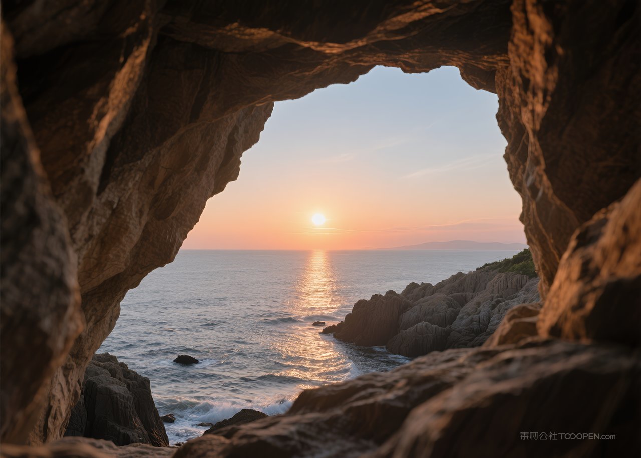 海滩海边风景自然海景天空景观大海
