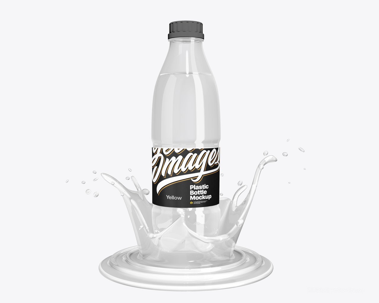 【2179期】矿泉水瓶包装图案展示样机 (52)