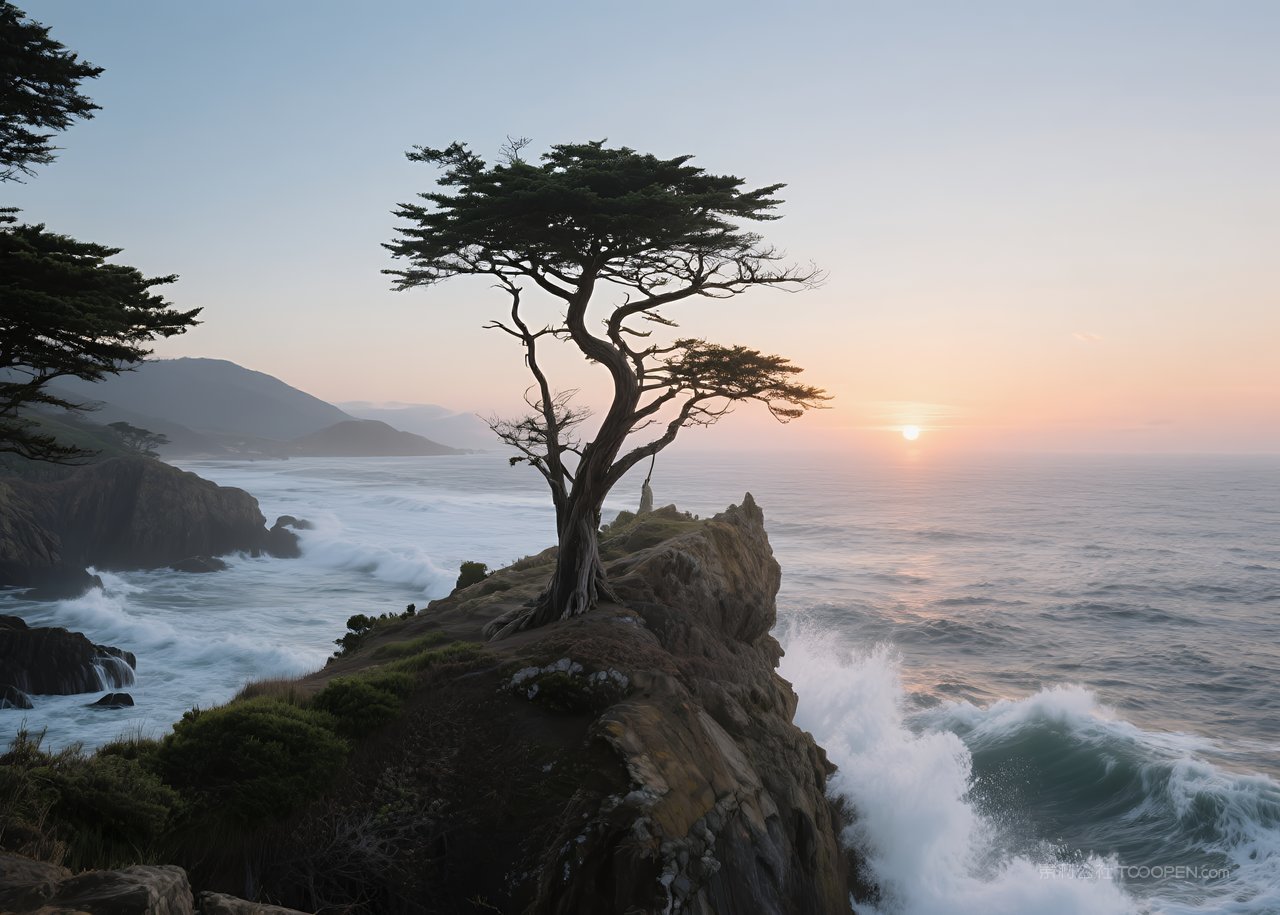 风景云层自然唯美天空日落云彩