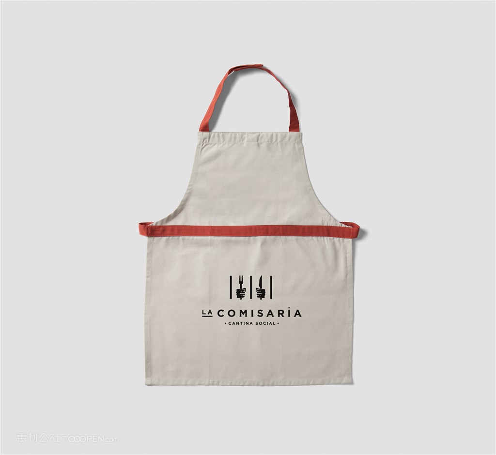 围裙厨师服样机模板