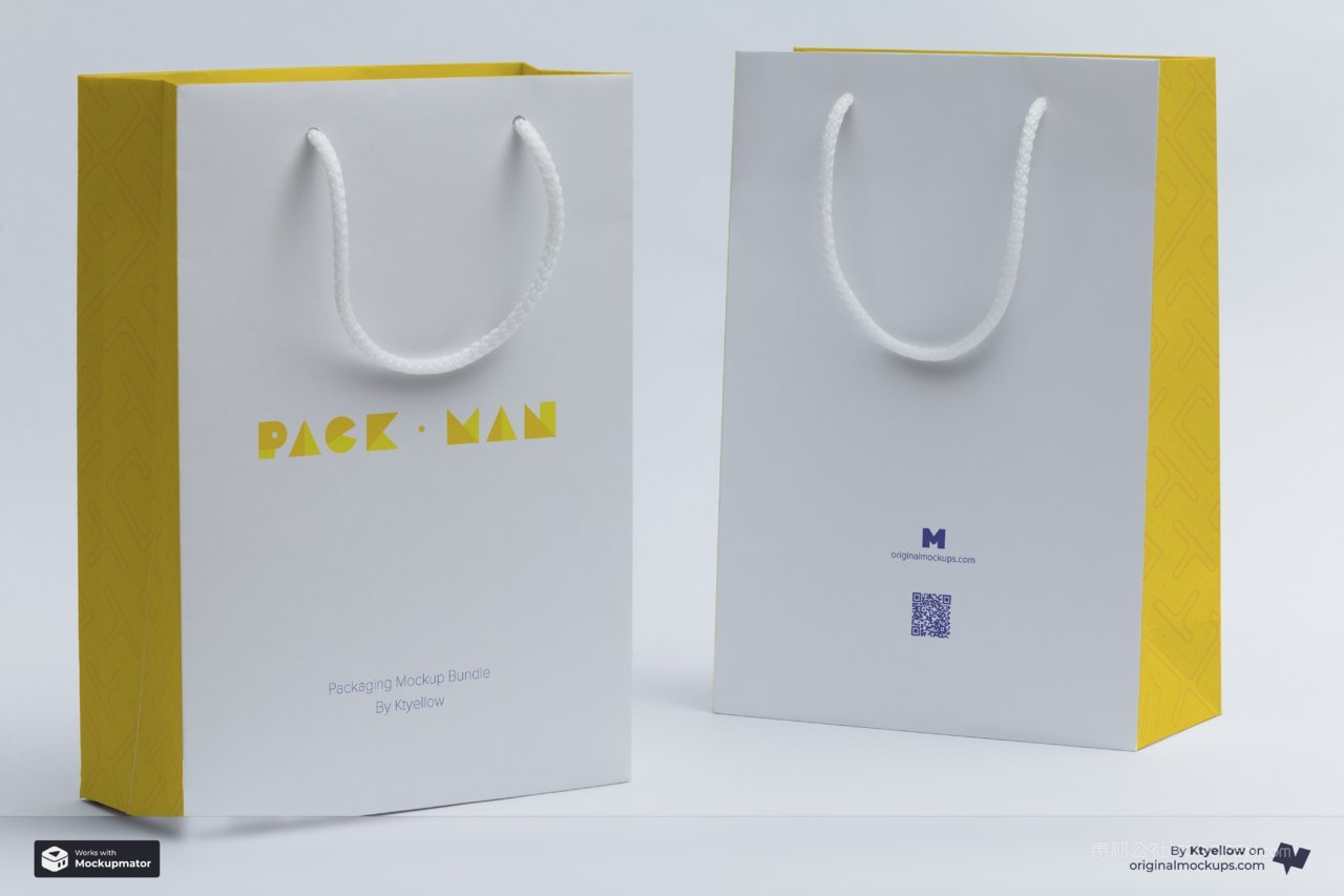 手提袋样机素材