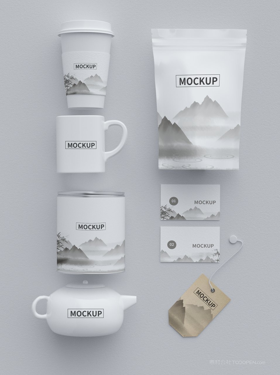 茶叶品牌包装盒样机  (28)