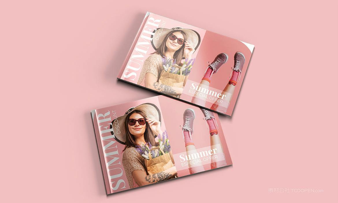 品牌画册目录样机