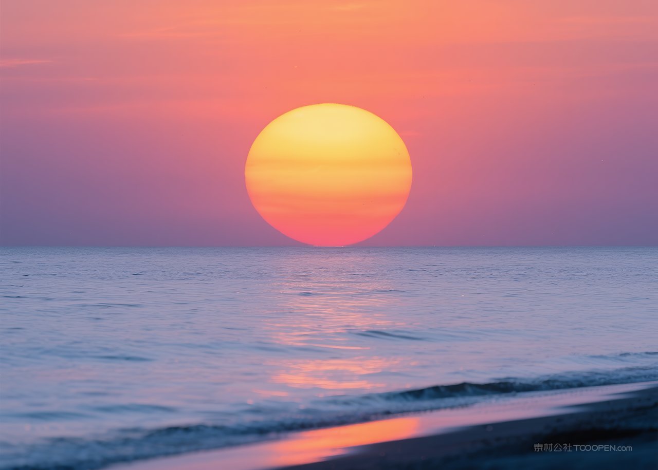 海边唯美自然风景大海海景天空