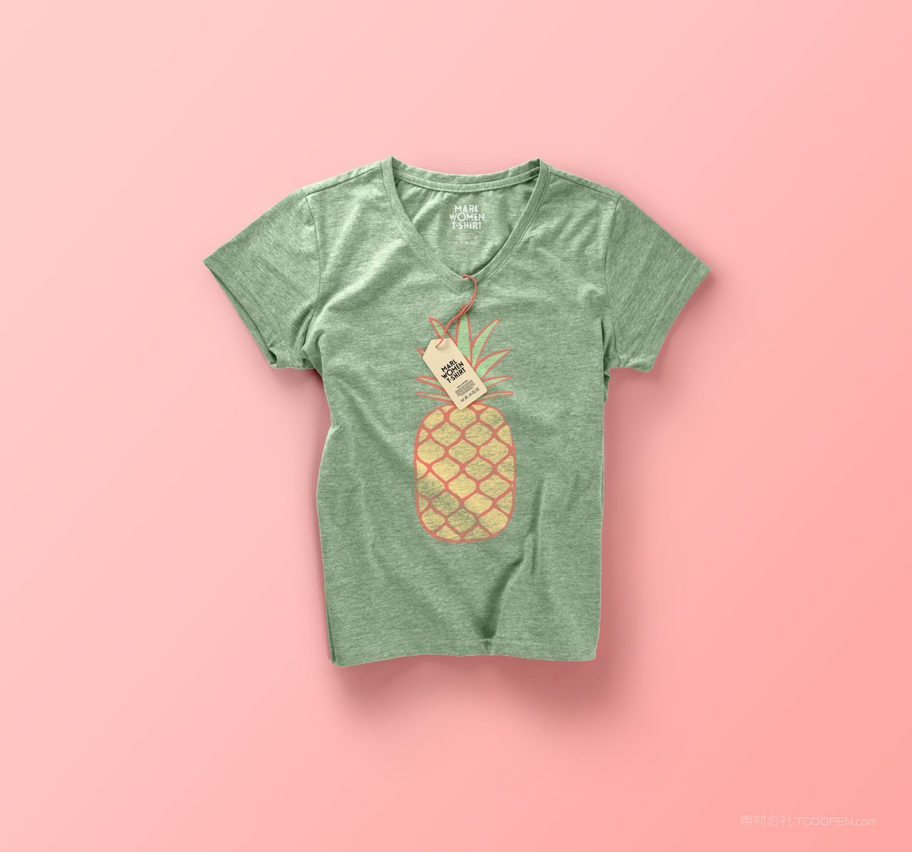 T恤样机模板素材